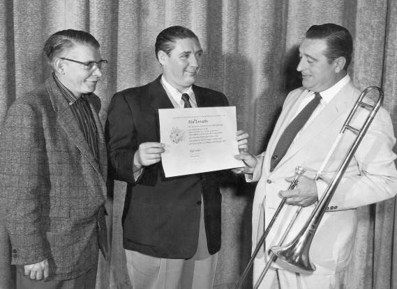 Abram Lincoln 1958 Playboy Jazz Poll Nomination Presentation